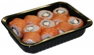 Упаковка суши в лотки