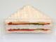 Лоток под запайку 183×84×85 мм треугольный для упаковки сэндвичей